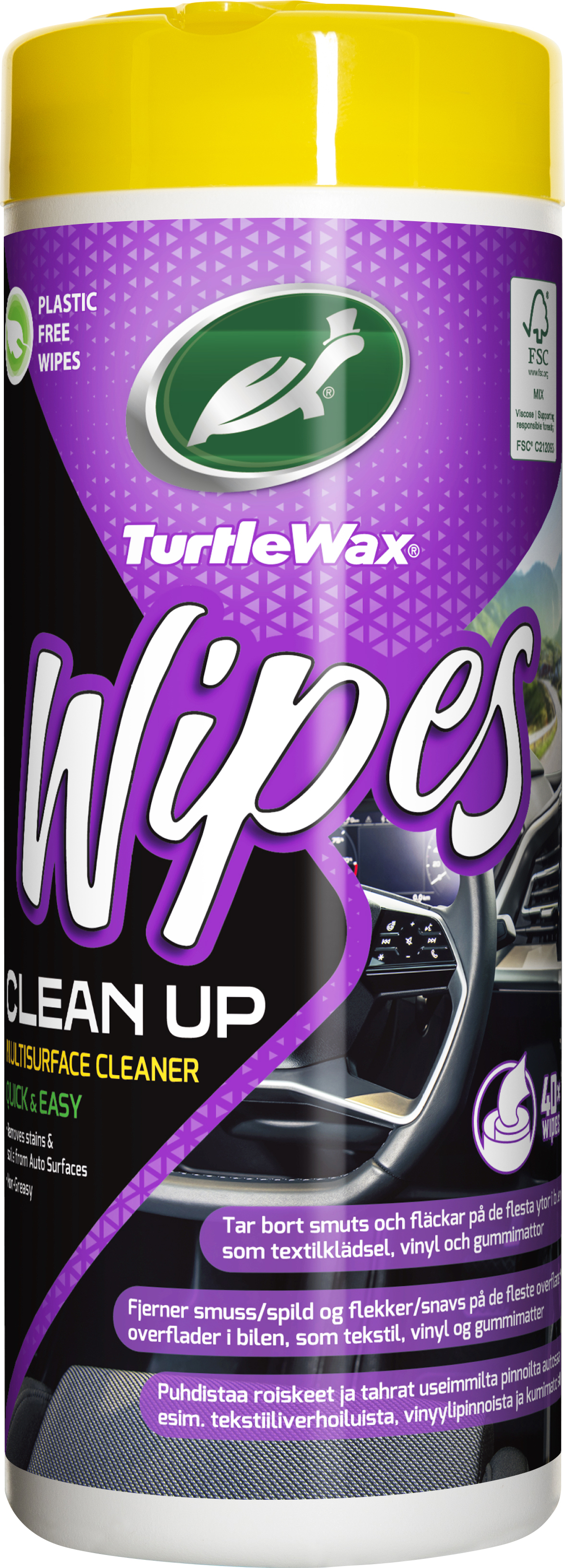 TW CLEAN-UP WIPES