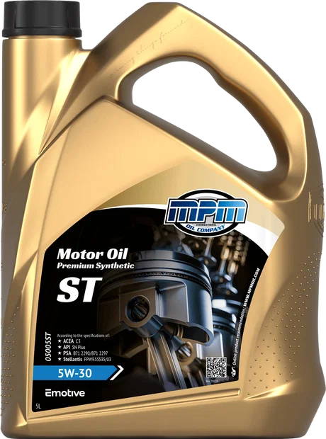 MPM Premium Synthetic ST 5W-30 Motorolje