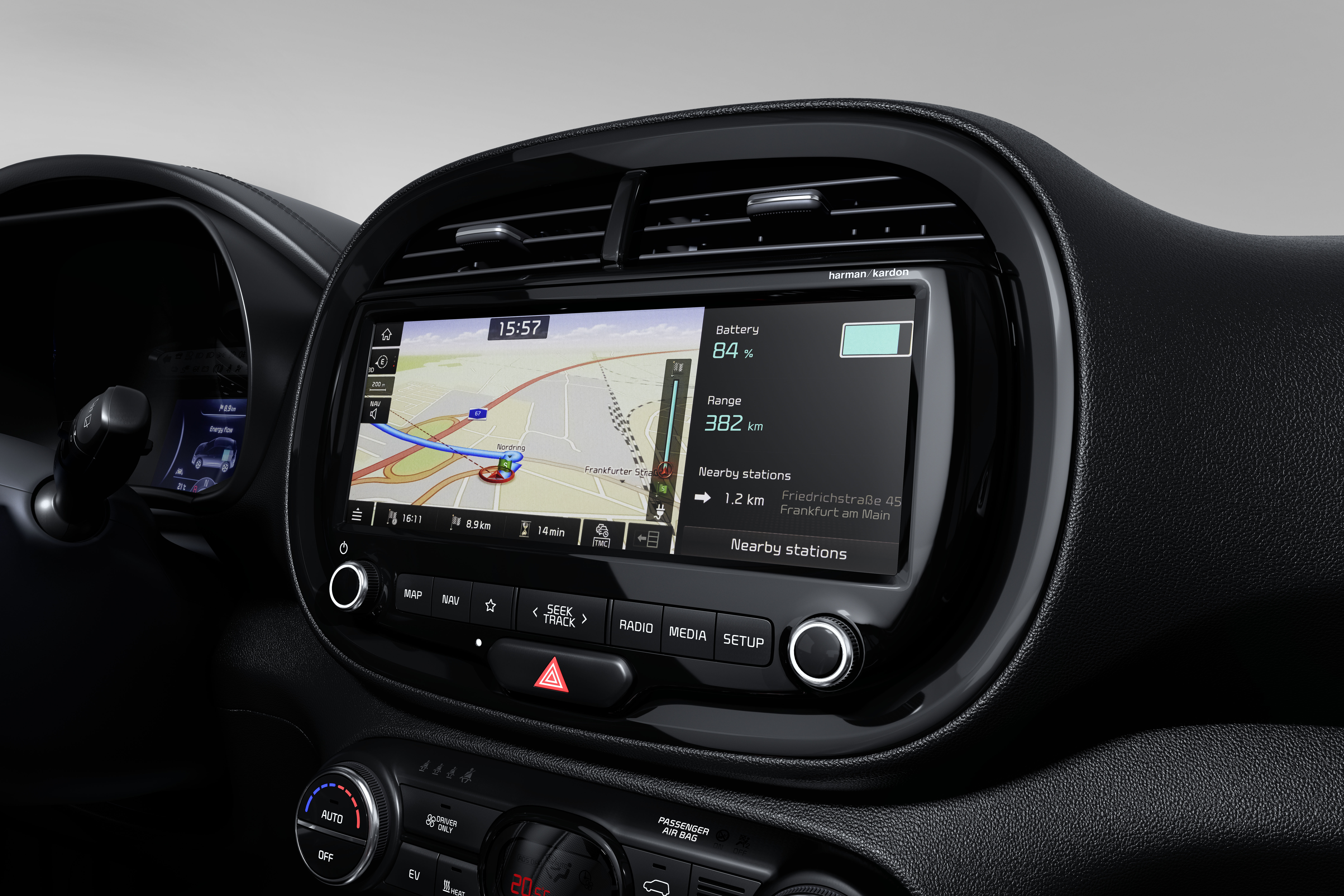 Kia e-Soul touch screen