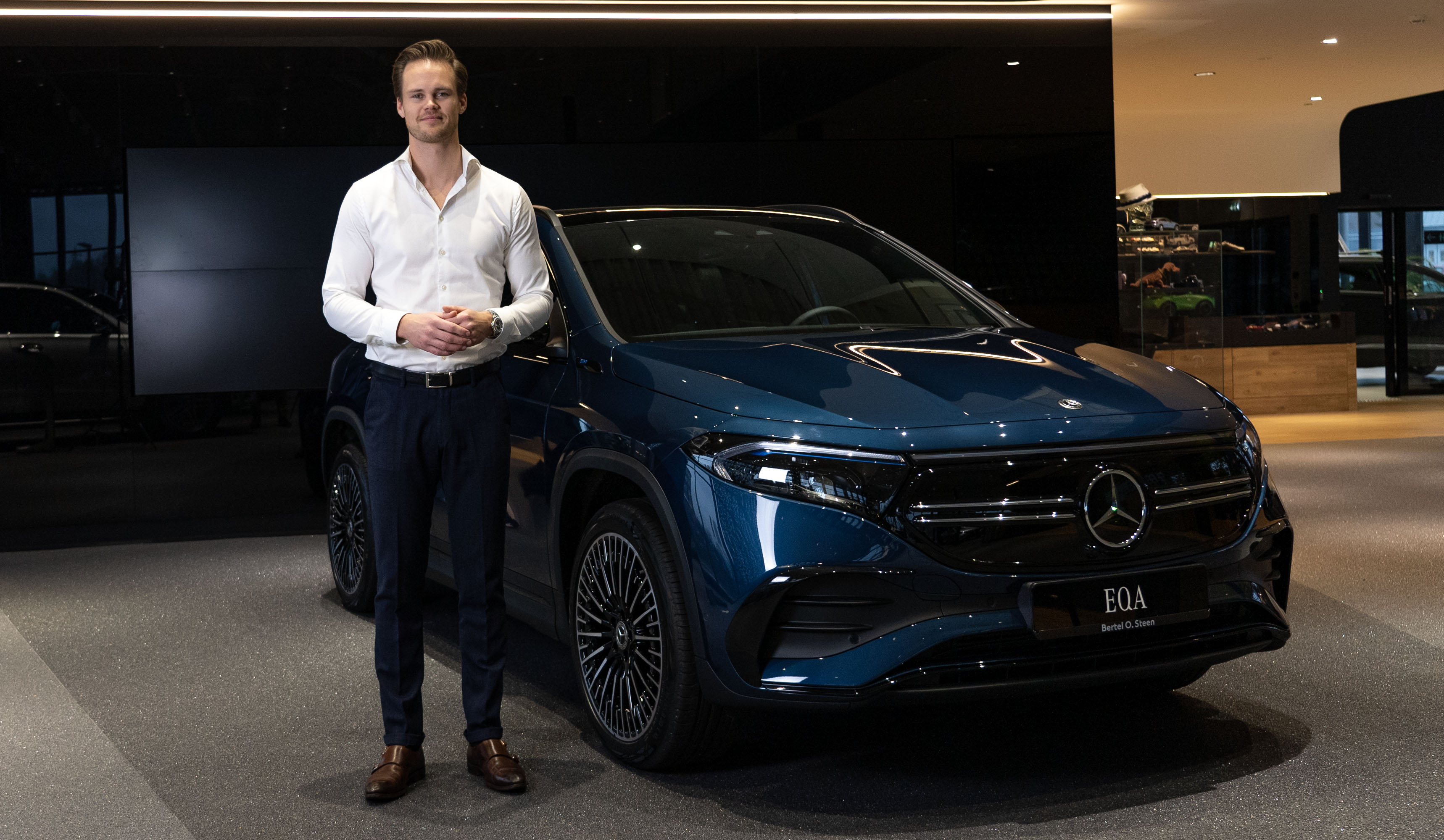 salgskonsulent for Mercedes-Benz hos Bertel O. Steen, Jo Christian Flytør