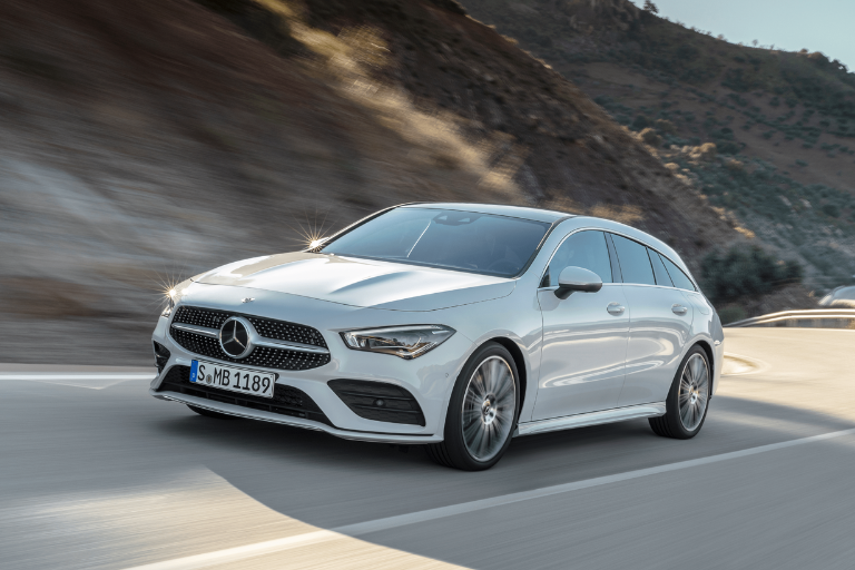 Mercedes-Benz CLA 250e SB AMG i fart.
