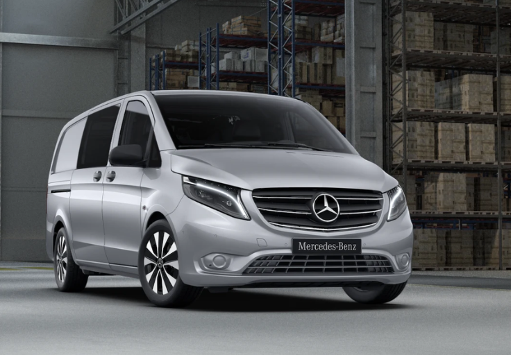 Mercedes-Benz Vito 119 A2 topphengslet utgave i sølv