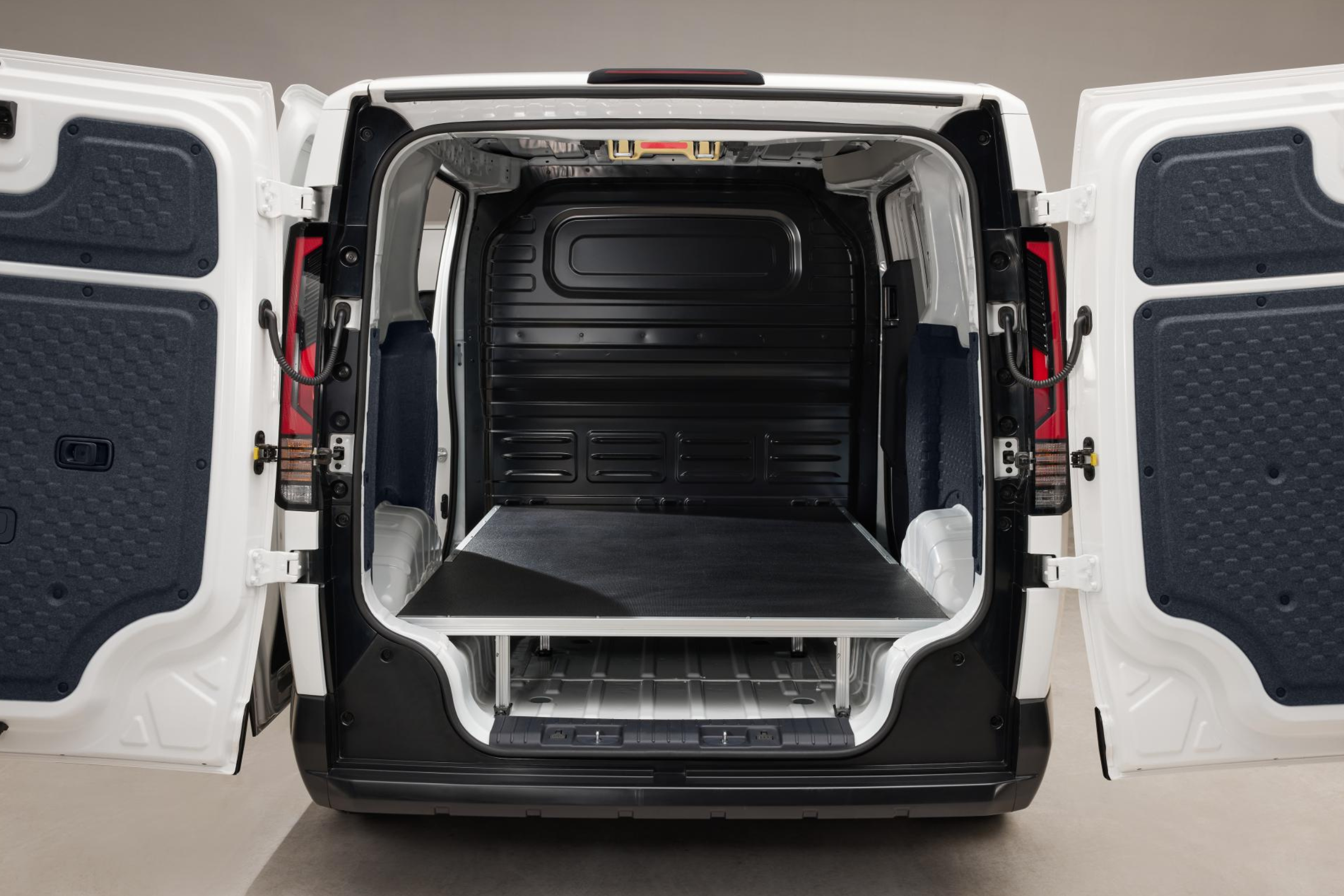 Varebilinnredning i Kia PV5 