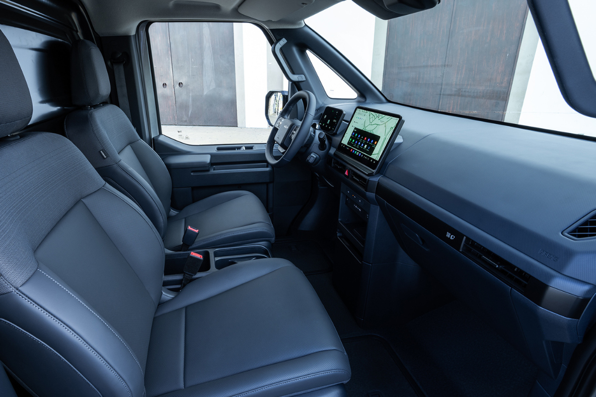Interiør i PV5 varebil
