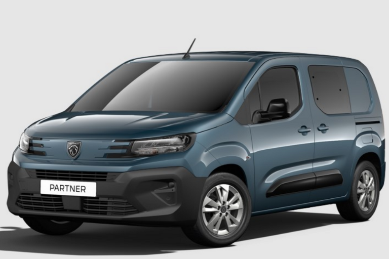 Peugeot Partner Mester L1 i blå metallic lakk