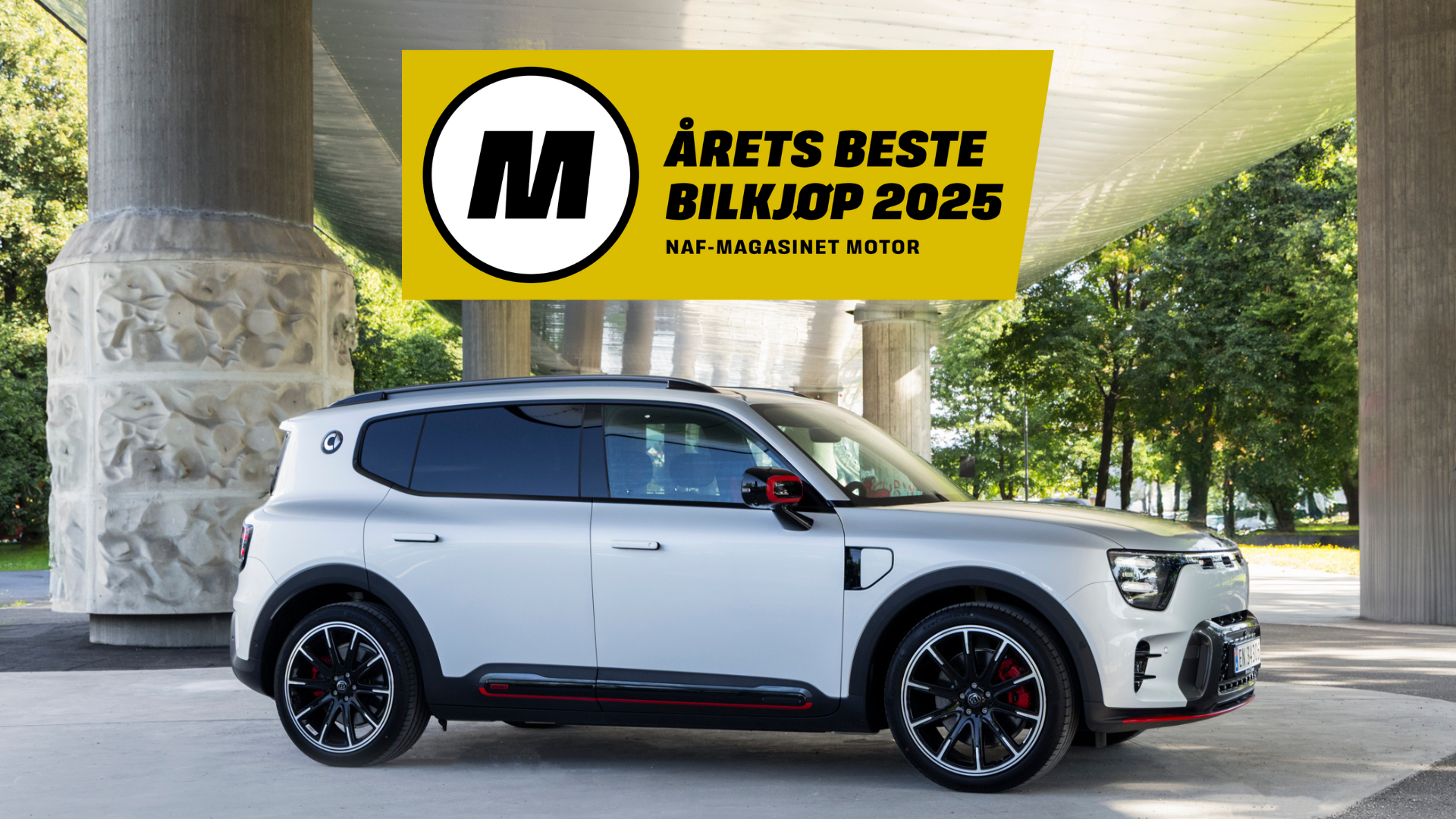 smart #5 kåret til årets bil i 2025 - beste bilkjøp av motor.no