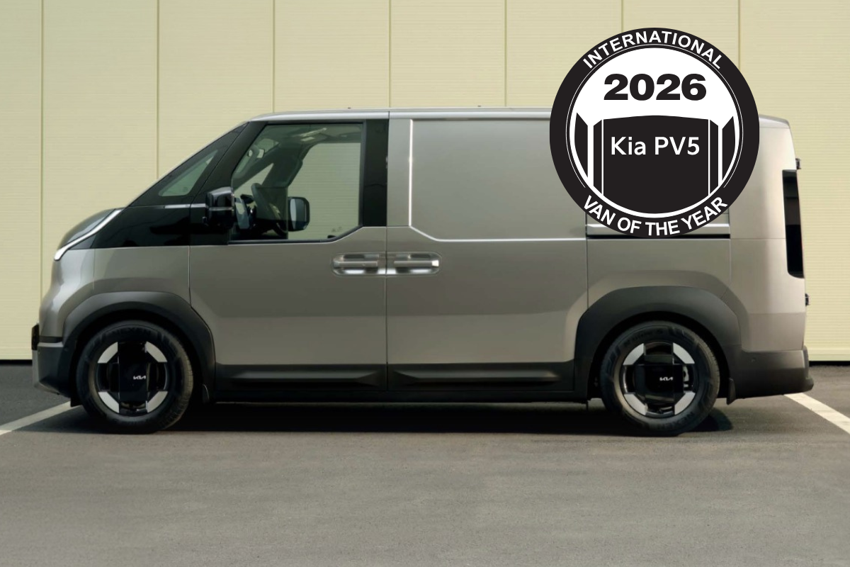 Kia PV5 er årets varebil i 2026