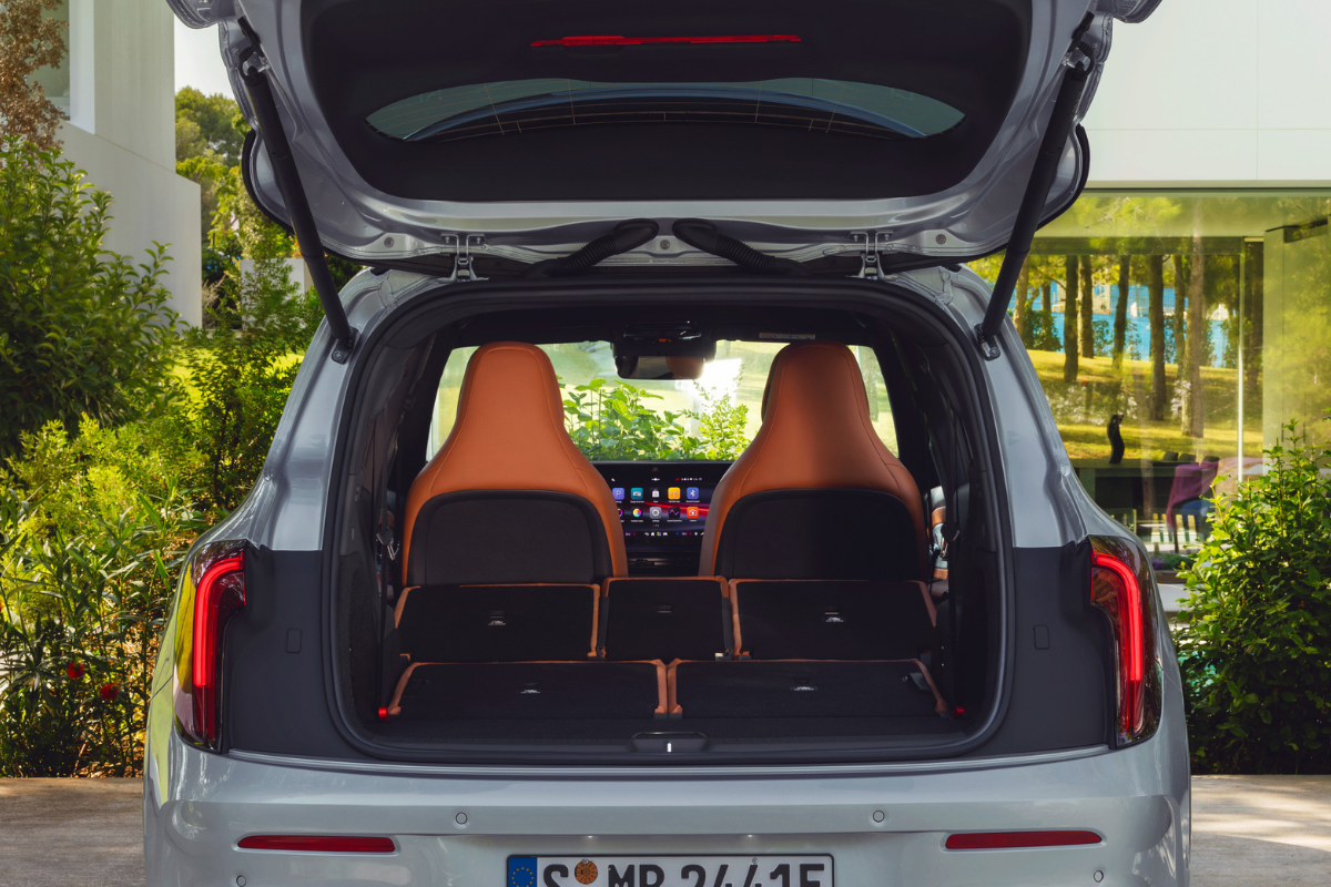 Nye elektriske GLB med 7-seter med nedfelt 2. og 3.seterad