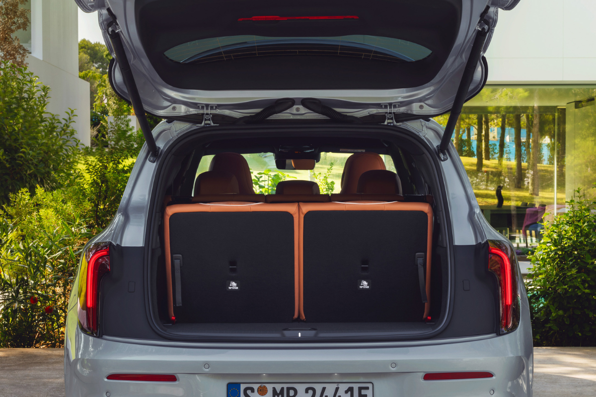 Elektriske GLB 7-seter sett bakfra