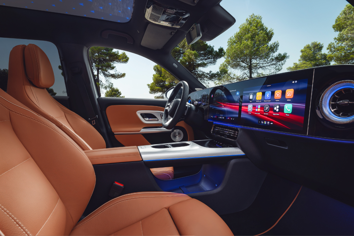 Nytt MBUX og MBUX Superscreen i GLB