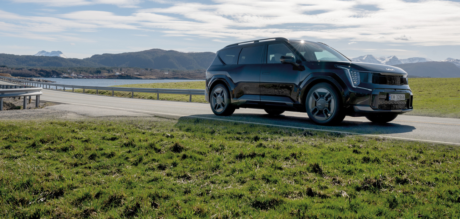 Vårkampanje på Kia Ev9 hos Bertel O. Steen bilforhandlere