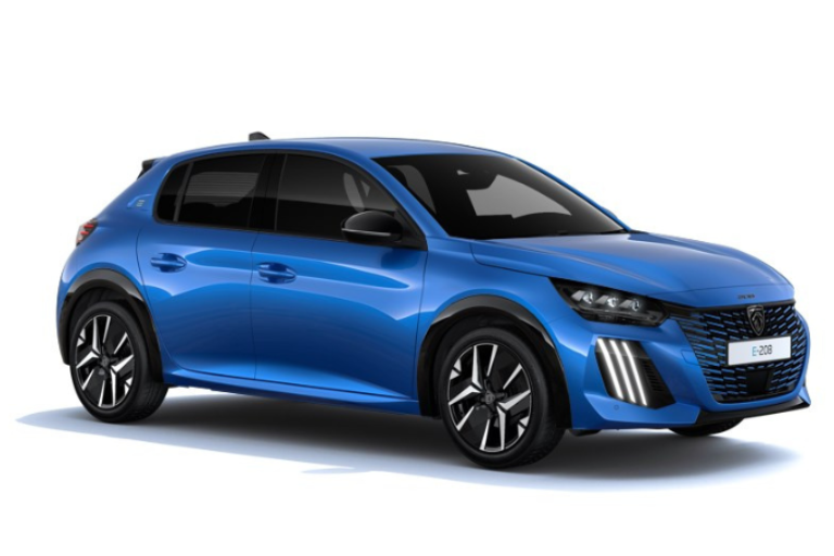 Peugeot E-208 GT - Blå metallic lakk