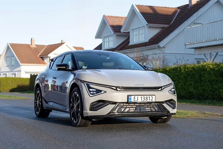 EV6 sett fra front