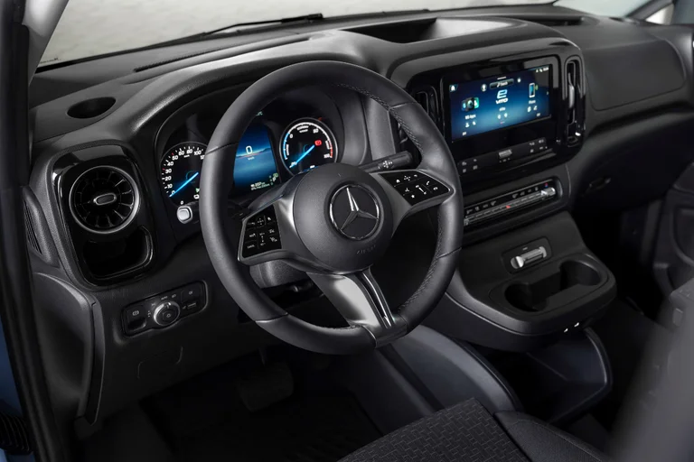 Interiør i nye Mercedes-Benz eVito