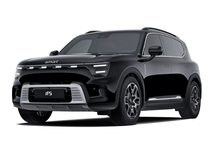 smart #5 Pulse i svart metallic lakk