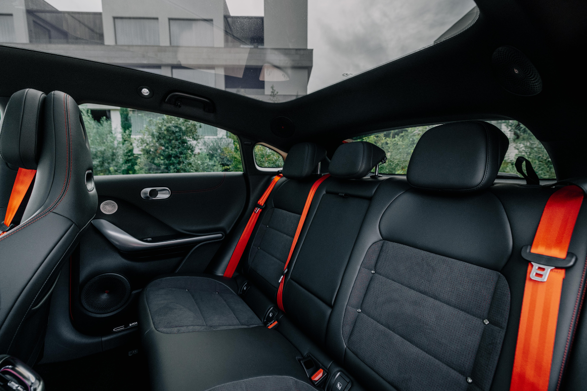 Bakseter på smart #3 BRABUS