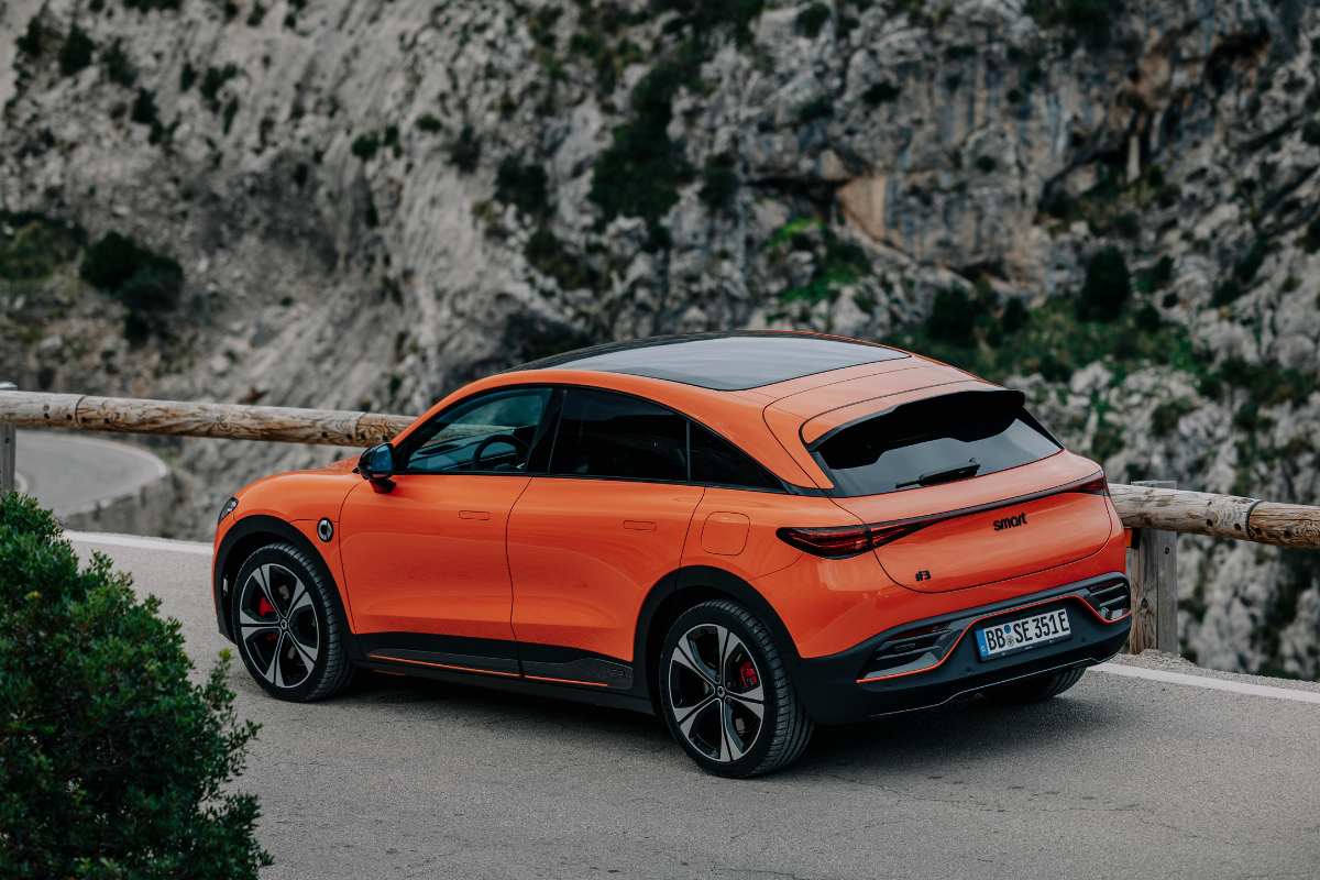 smart #3 BRABUS sett bakfra