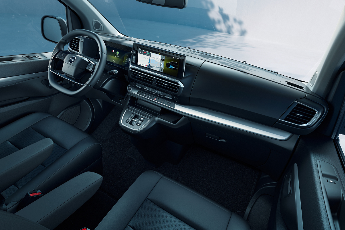 Interiør og komfort i Opel Zafira Electric