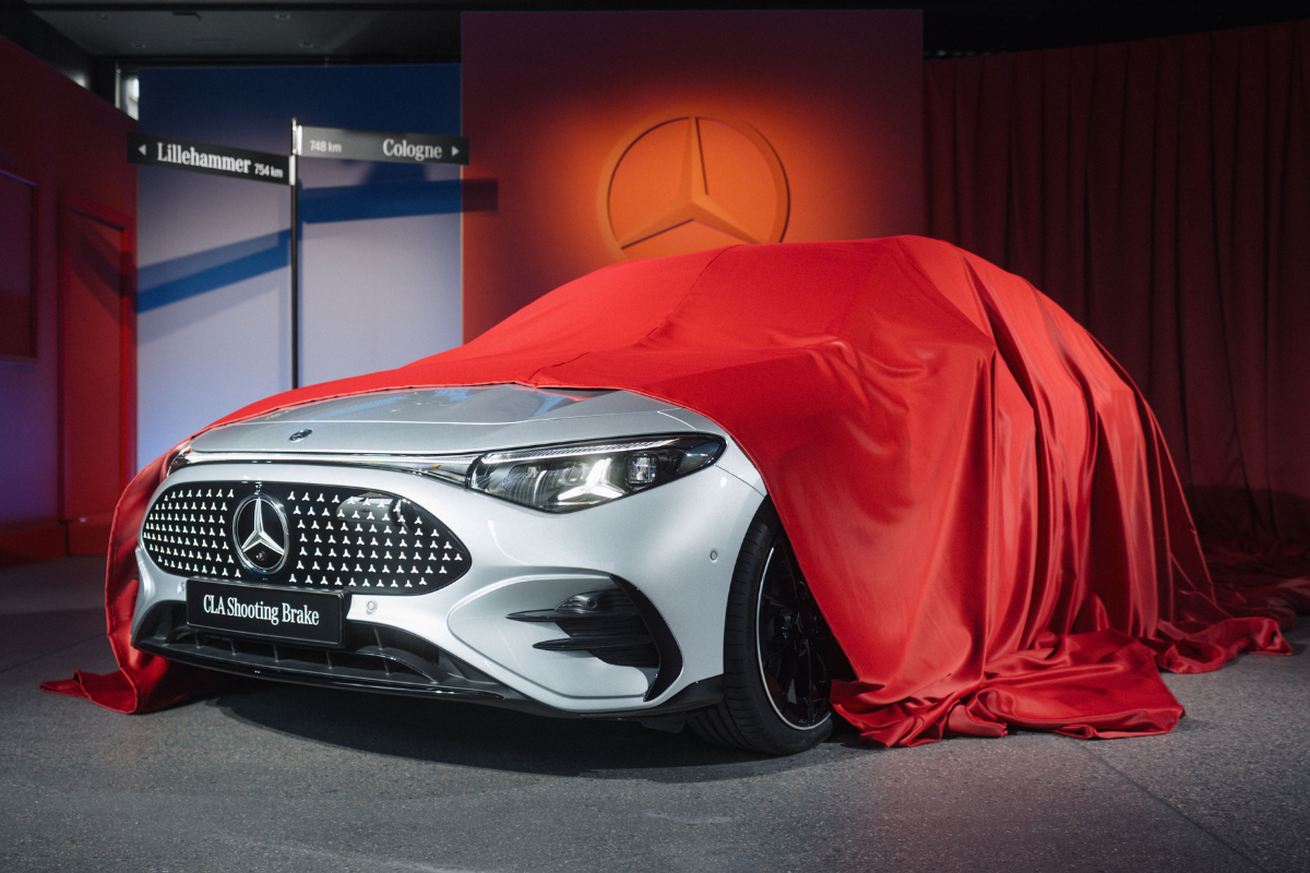 Nye elektrisk CLA Shooting Brake