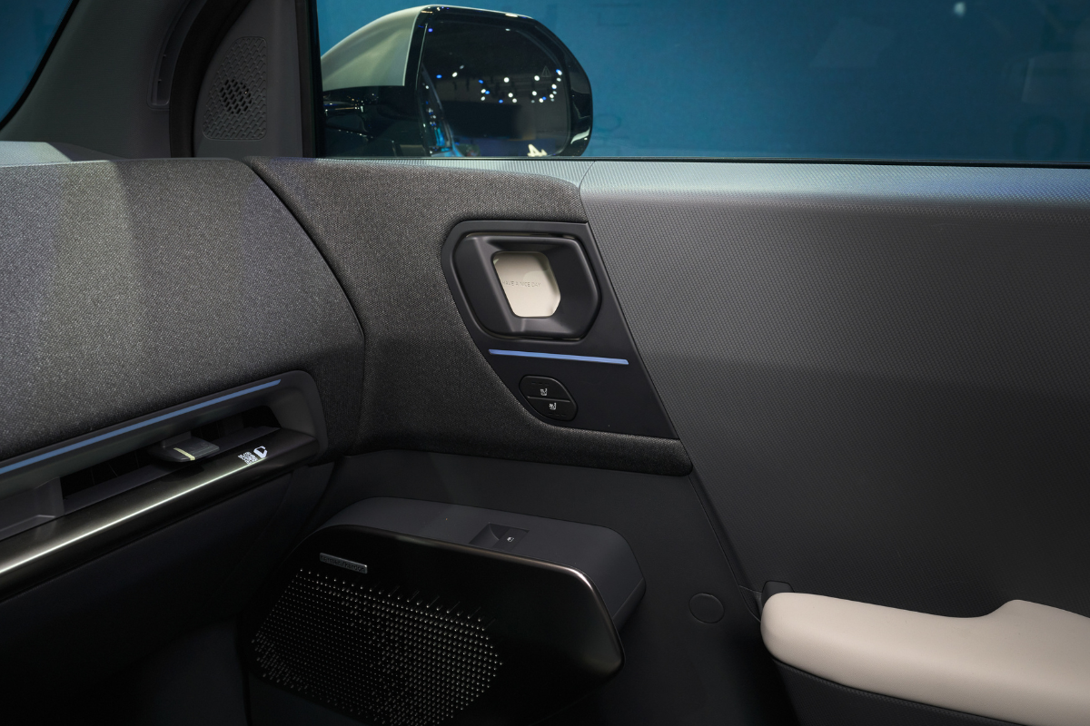 Stoffinteriør i Kia EV2