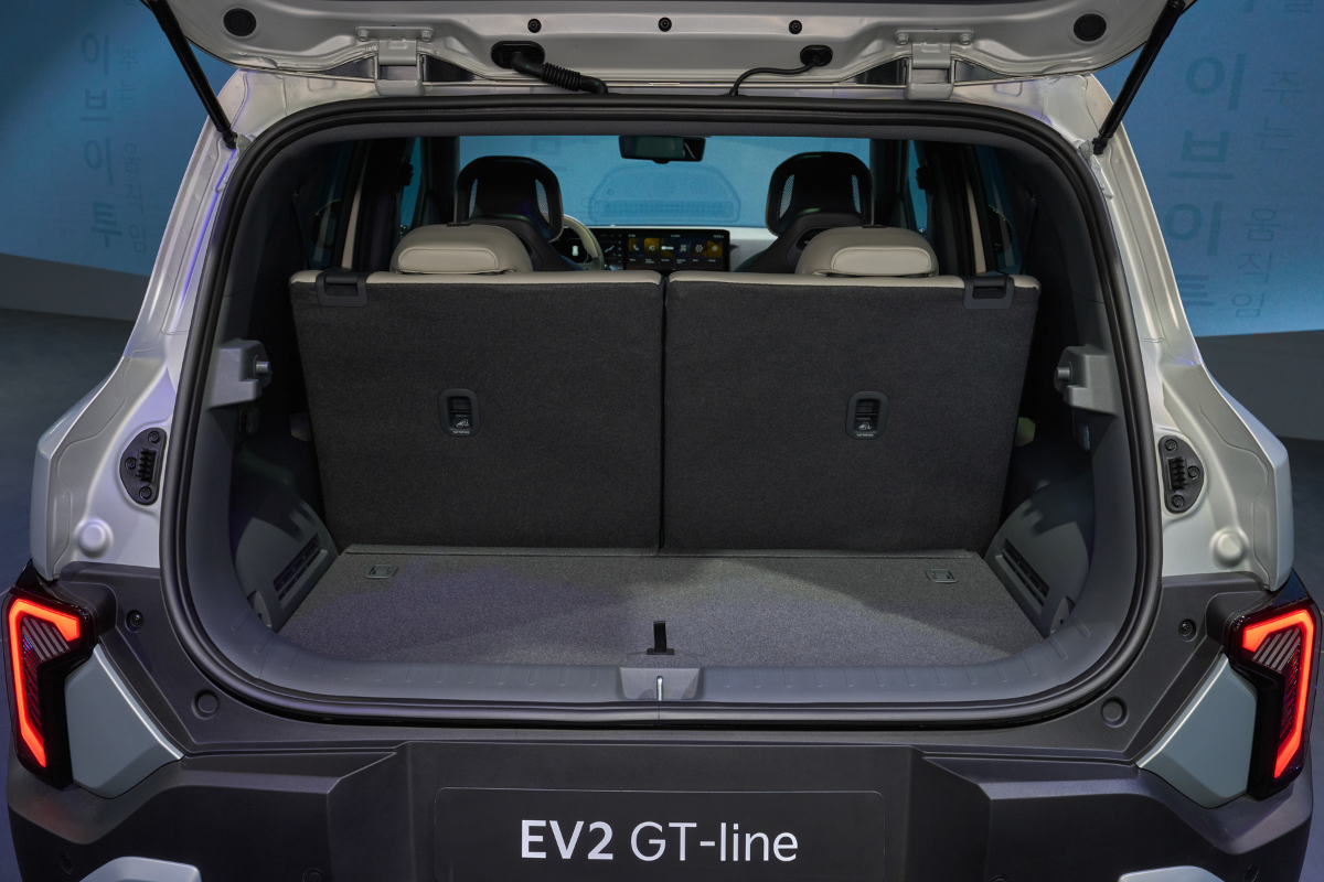 Kia EV2 bagasjerom