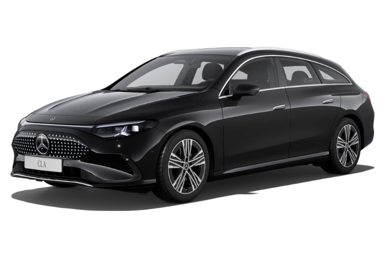 CLA 250+ Standard i svart metallic lakk