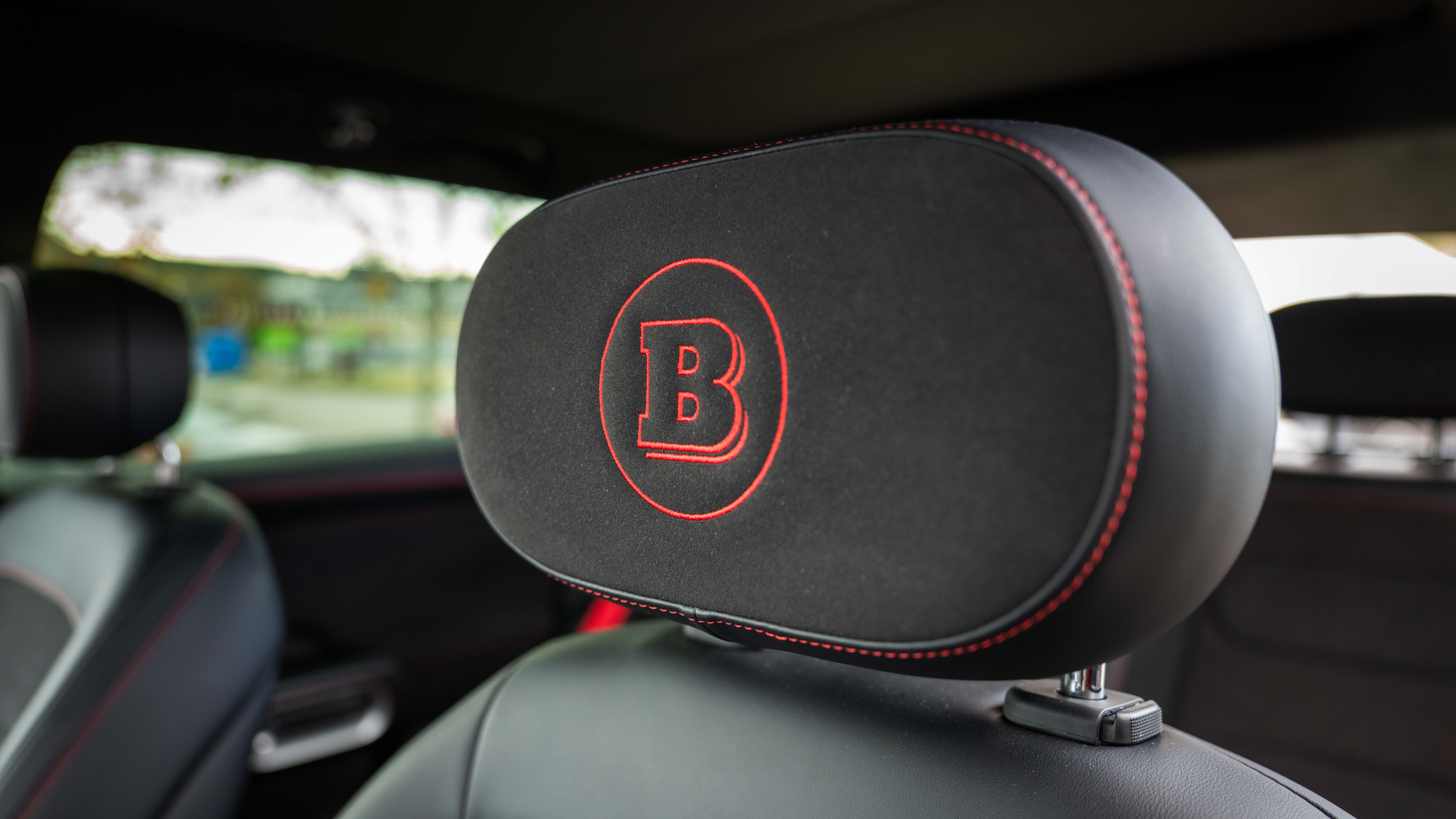 smart #5 BRABUS seter med BRABUS-logo