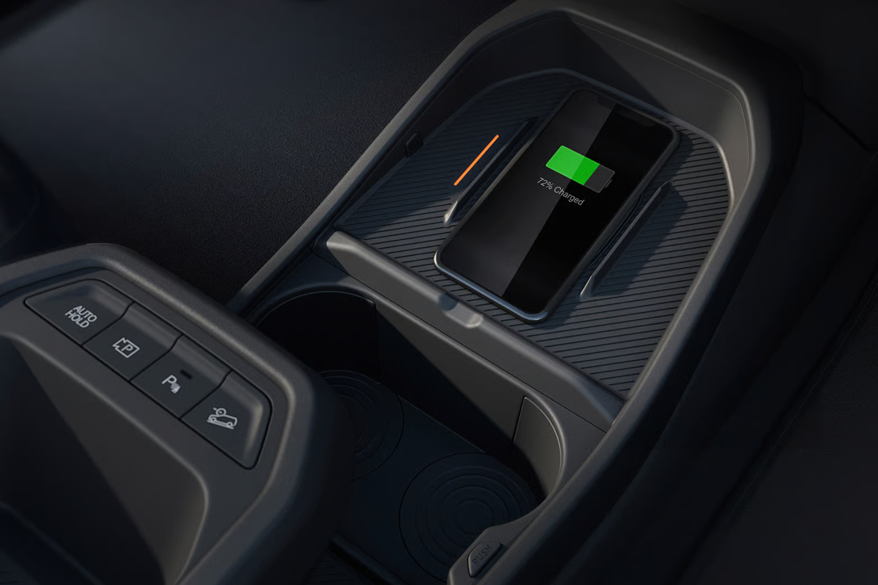 Trådløs mobillading i Kia EV4 Long Range