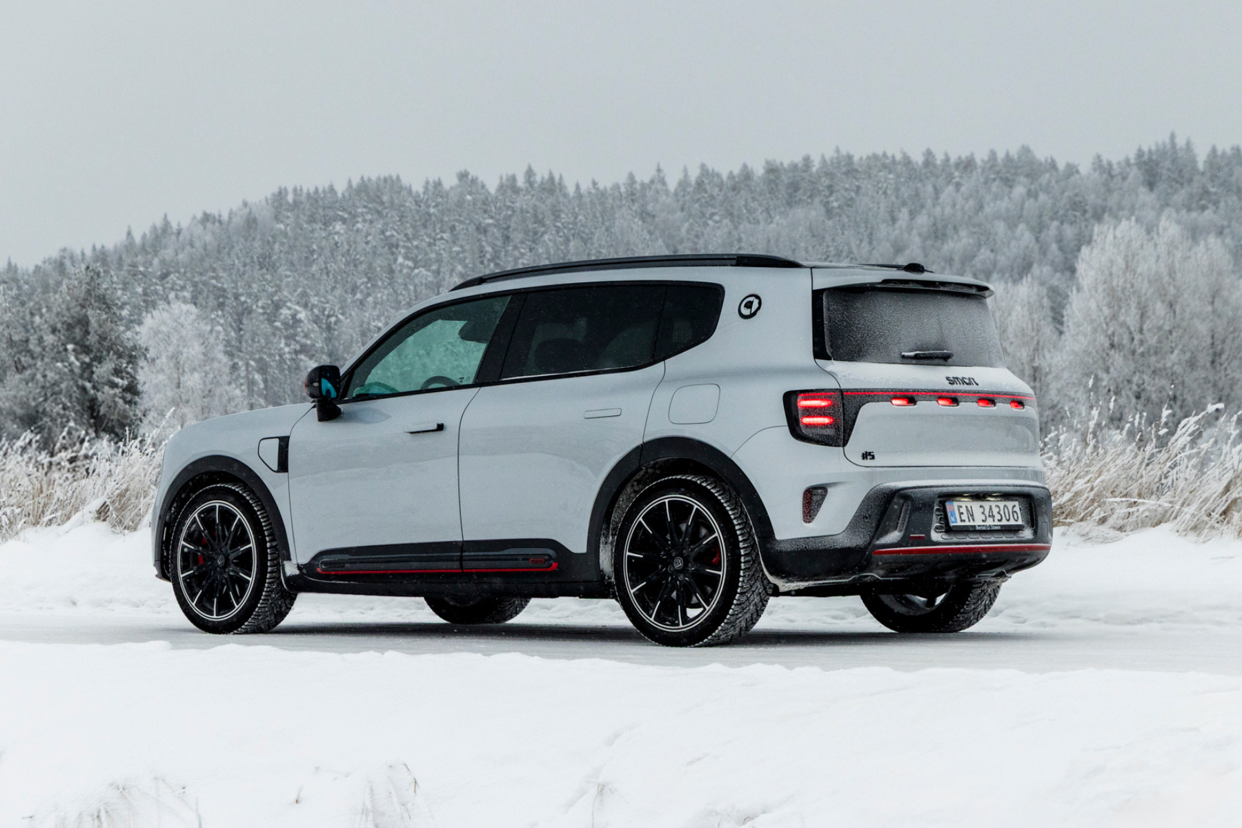 smart #5 BRABUS sett fra siden