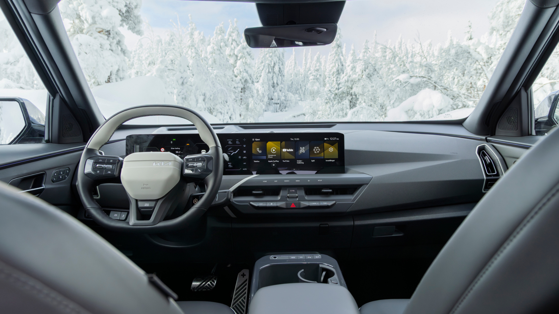 Interiøret i Kia EV5