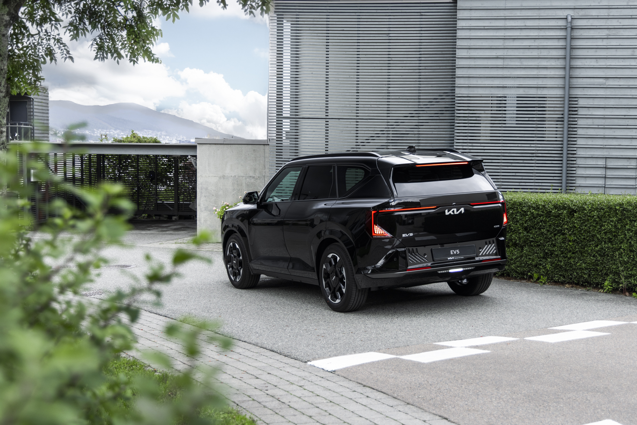 Kia EV5 Star-map lysdesign