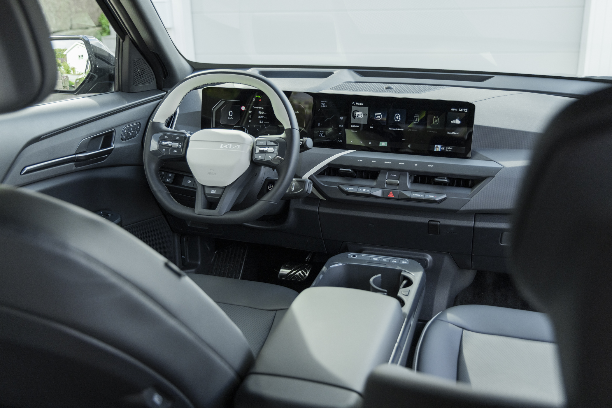 Interiørdesign i Kia EV5