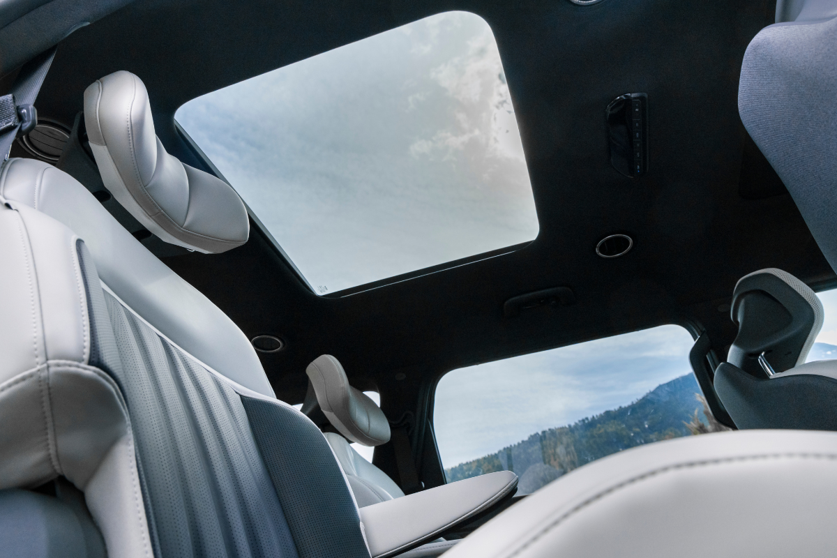 Kia EV9 med panoramatak