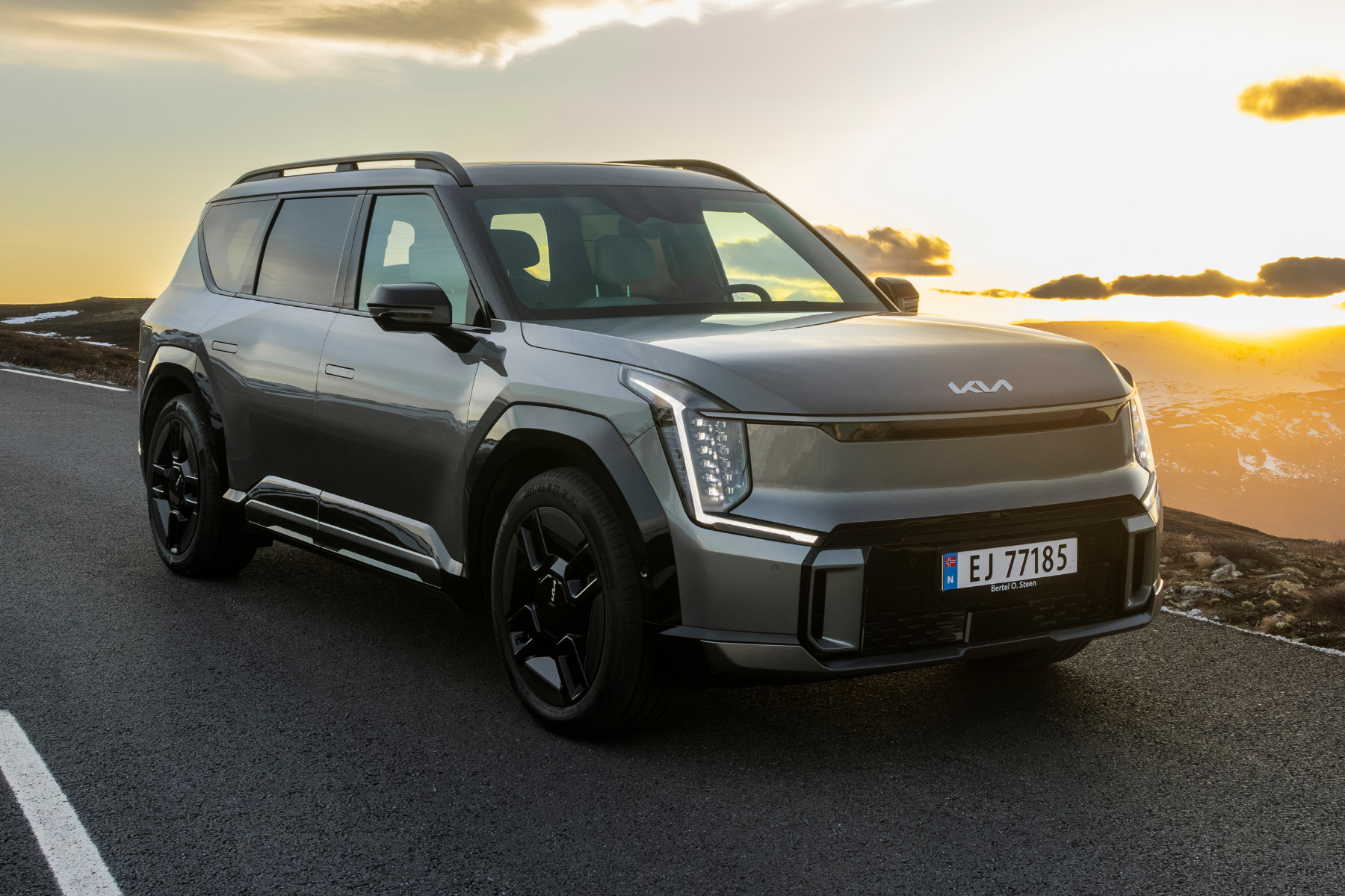 Kia EV9 med firehjulstrekk