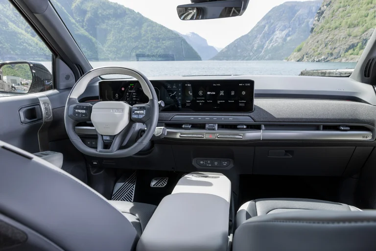 Interiør og førermiljø i Kia EV3