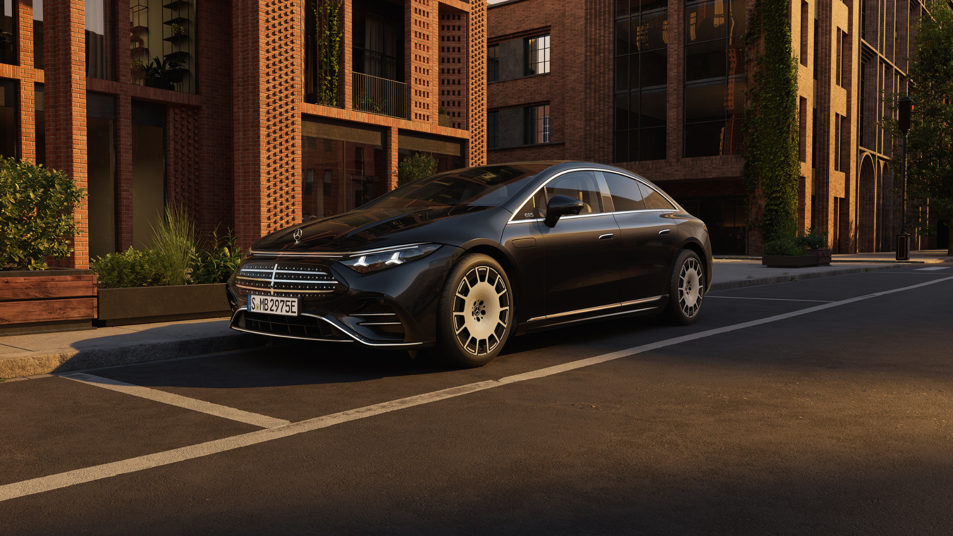 Nye Mercedes-BEnz EQS Sedan 500 4MATIC
