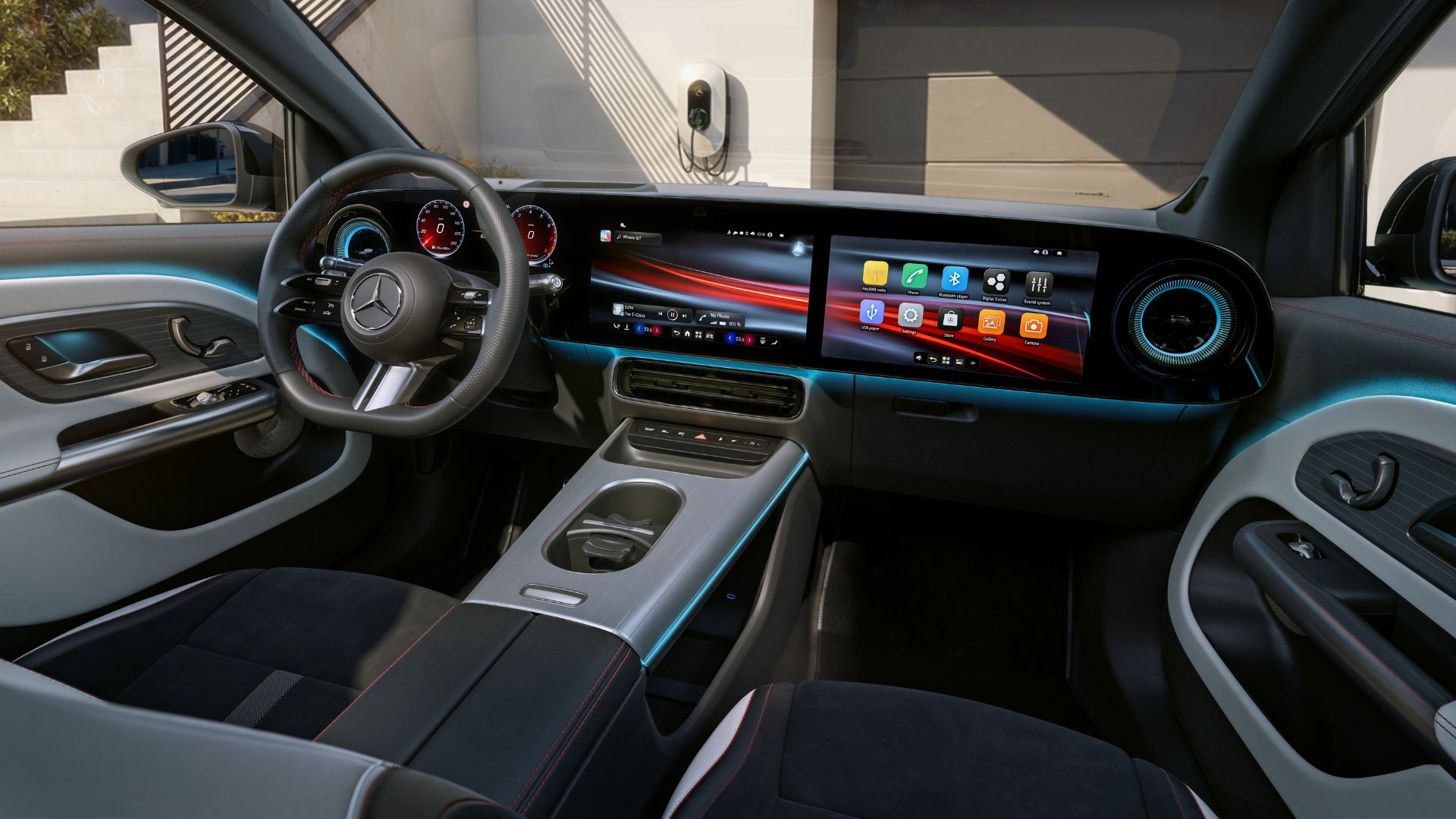 Interiørdesign i nye Mercedes-Benz GLA