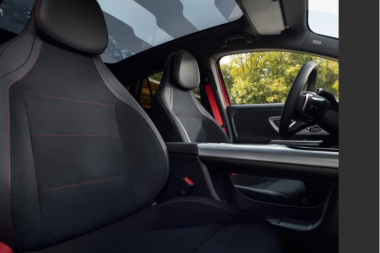 GLA SUV interiørdetaljer