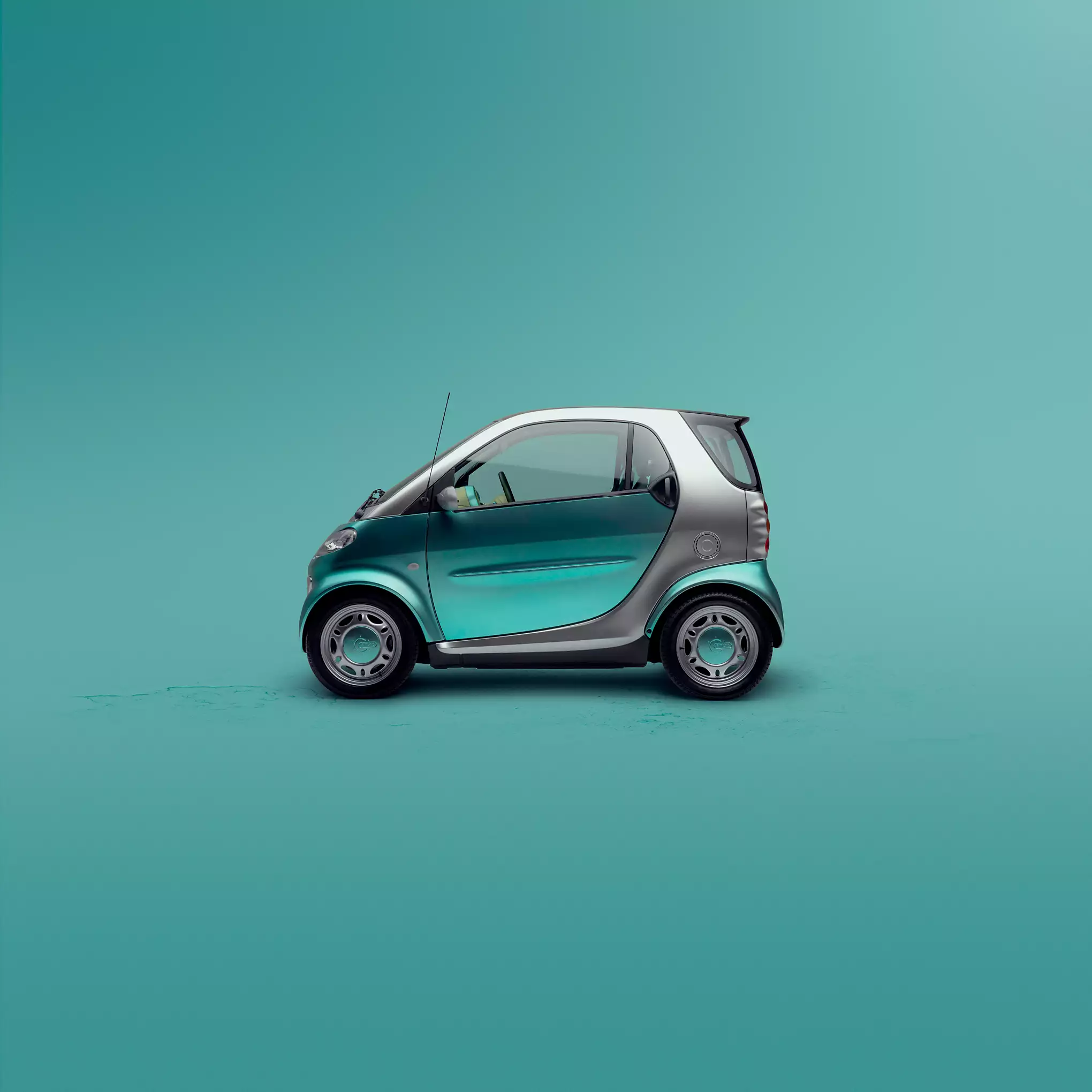 En smart fortwo coupé i 450-serien