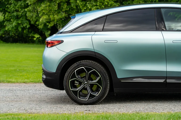 smart #3 i blå metallic lakk