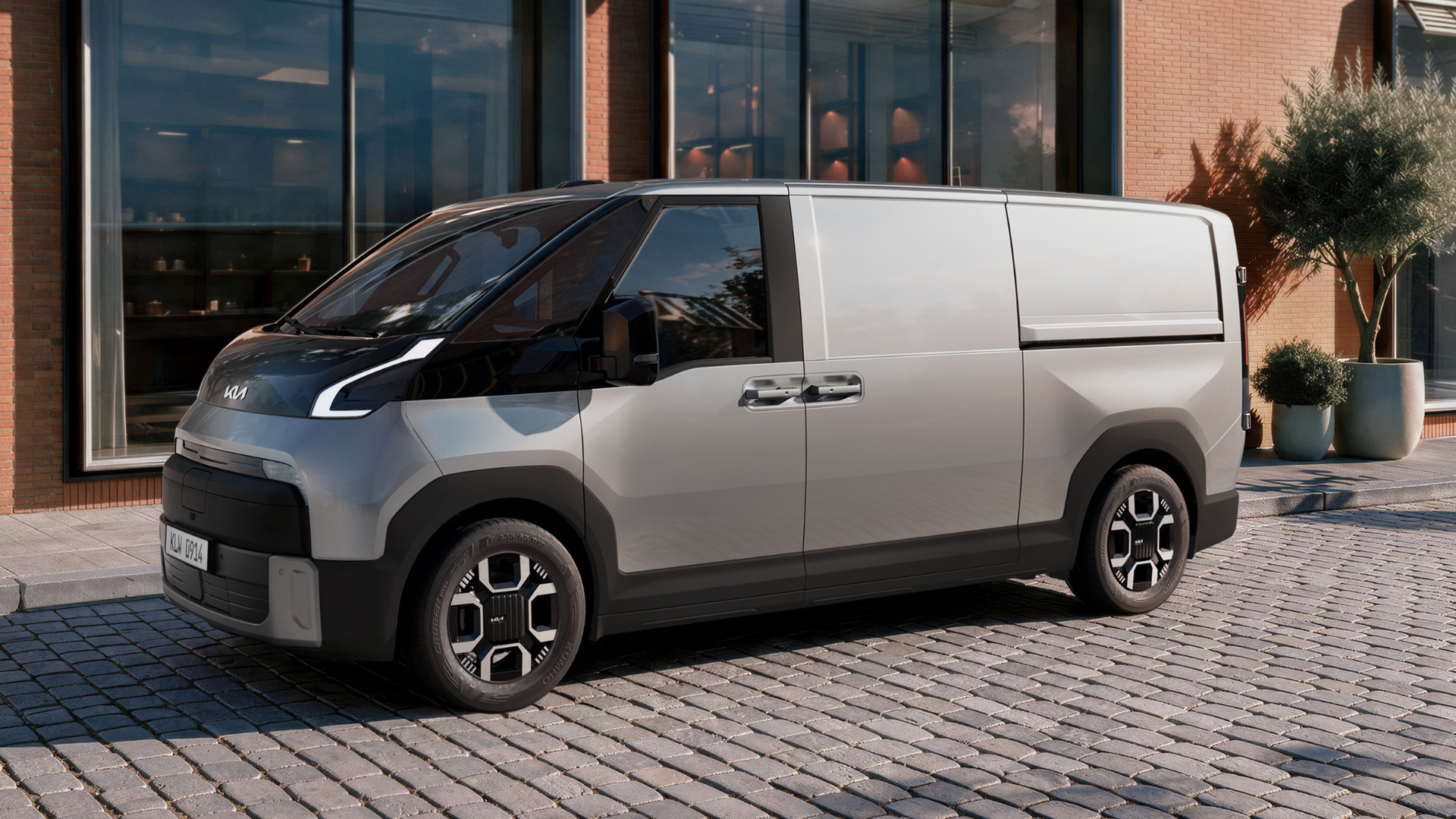 Kia PV7 Cargo sett fra siden