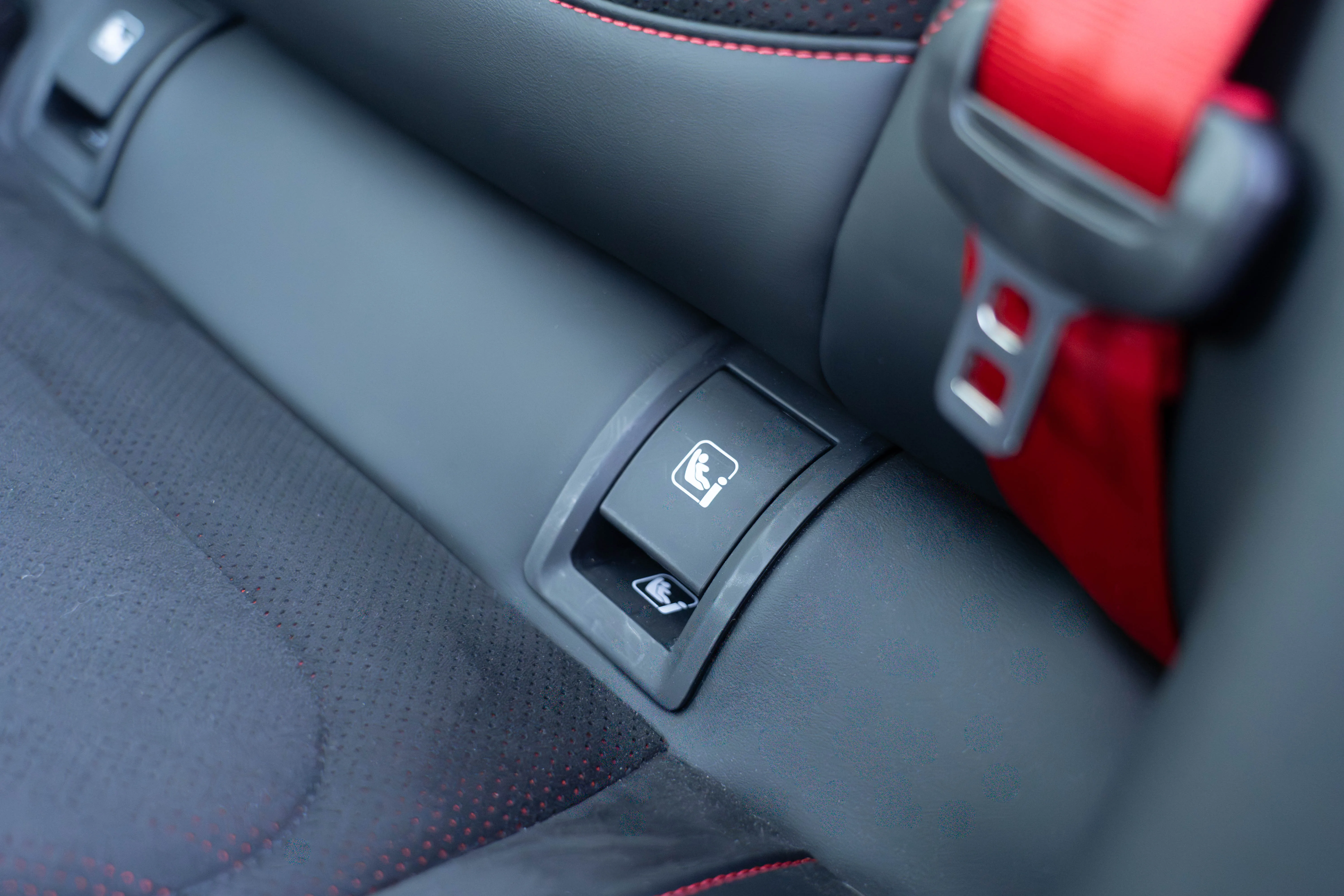 ISOFIX-feste i baksetet på smart #5