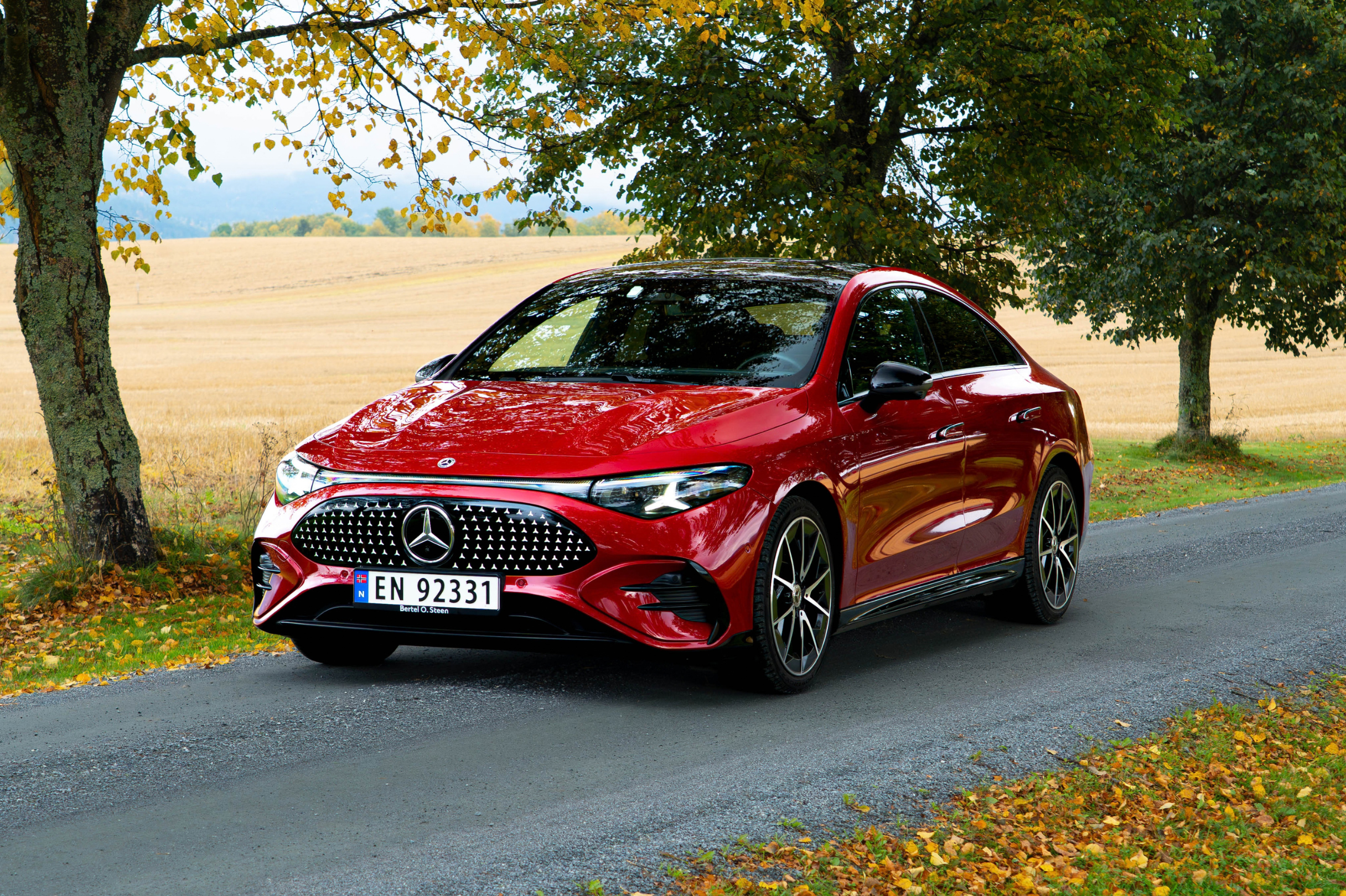 Mercedes CLA coupé elektrisk
