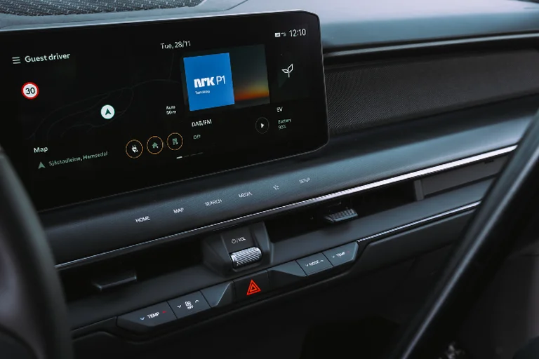 Kia EV9 detalj dashbord Vinter Bertel O. Steen