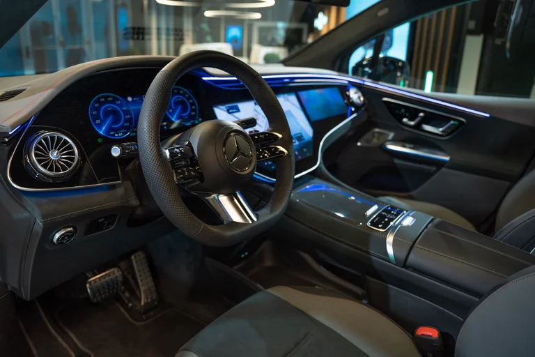 Interiøret på EQE SUV fra Mercedes-EQ