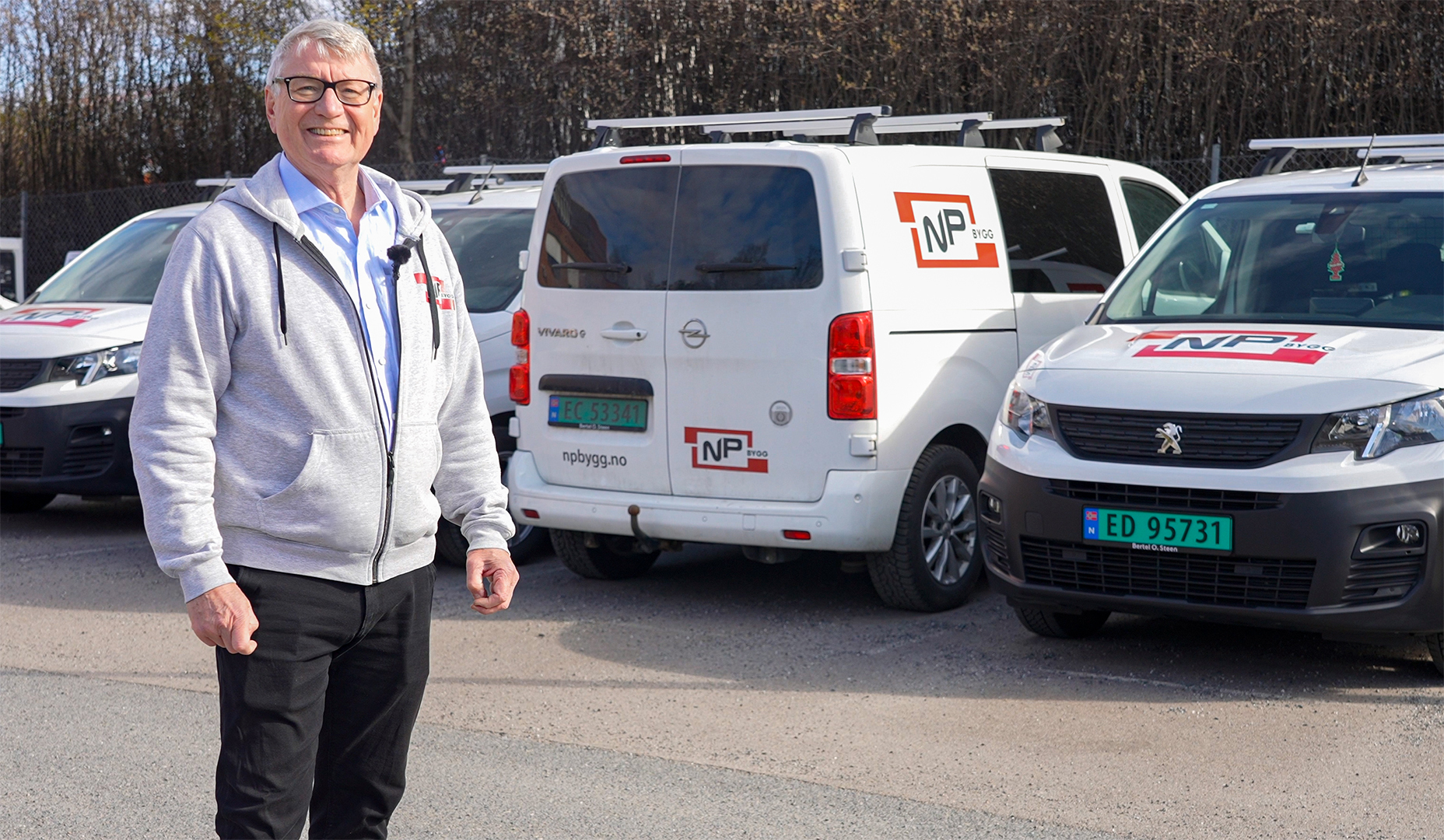 KHMS-leder i NP Bygg, Erik Sørensen