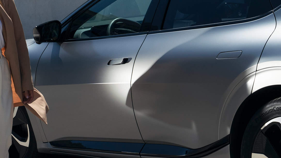 Automatiske innfelte dørhåndtak