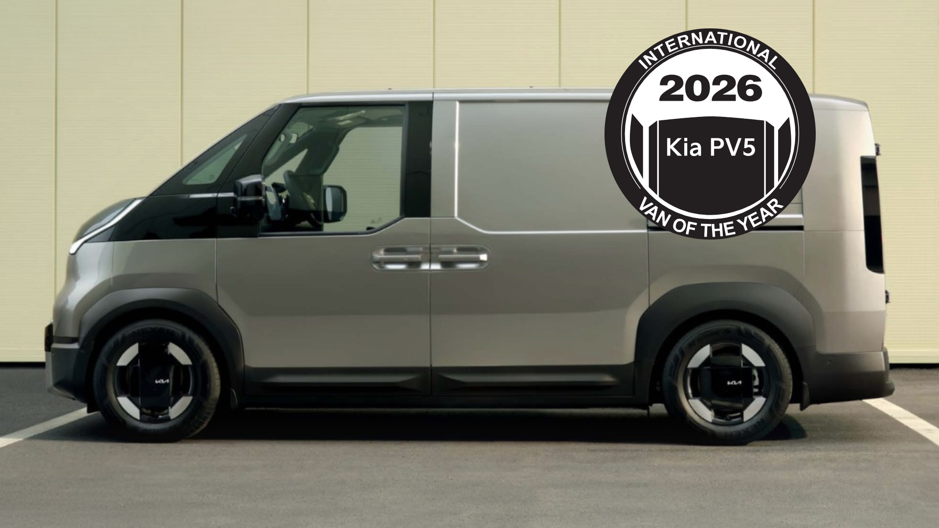Kia PV5 årets varebil i 2026