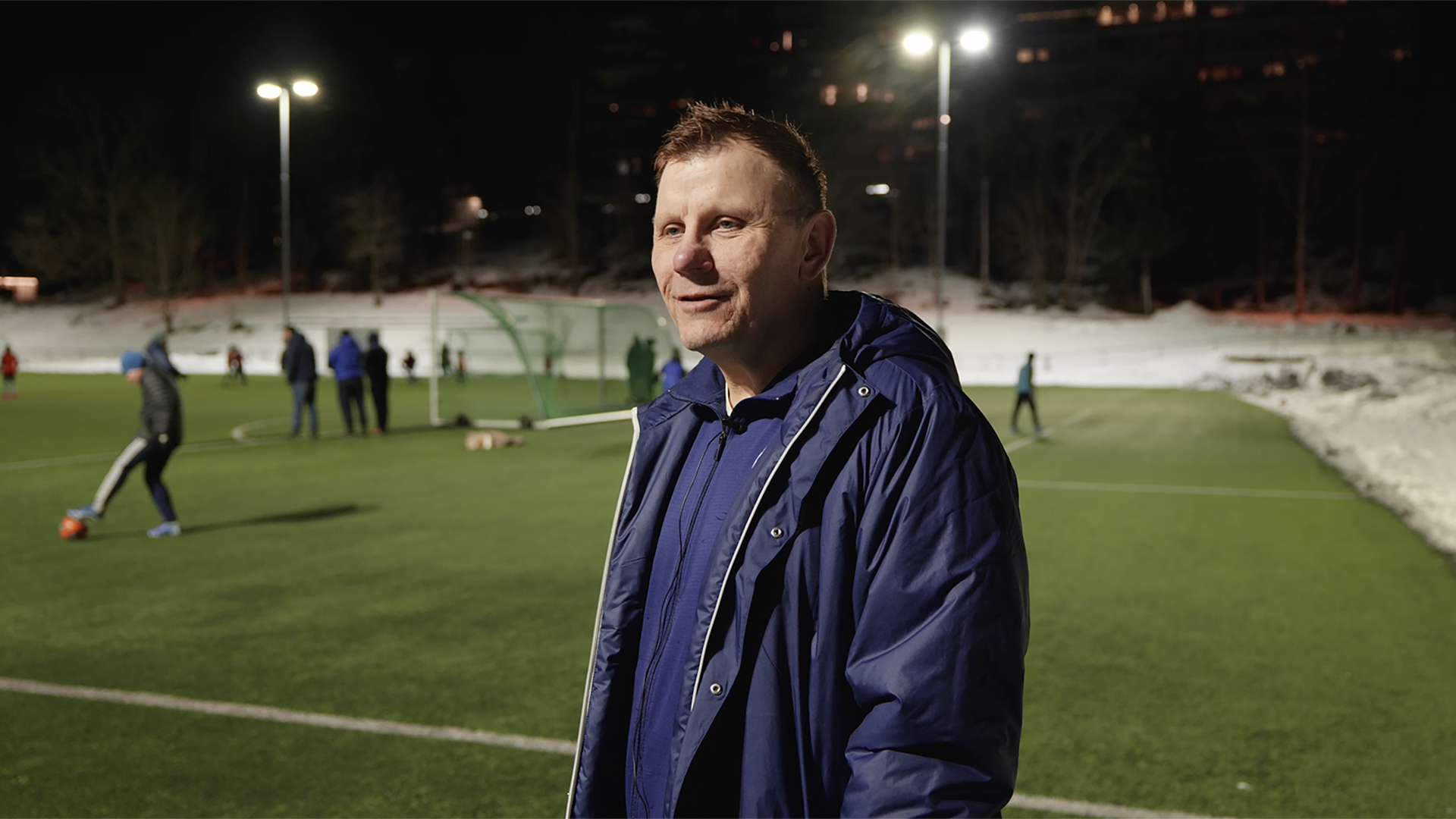 Fotballtreneren Espen som kjører E-5008