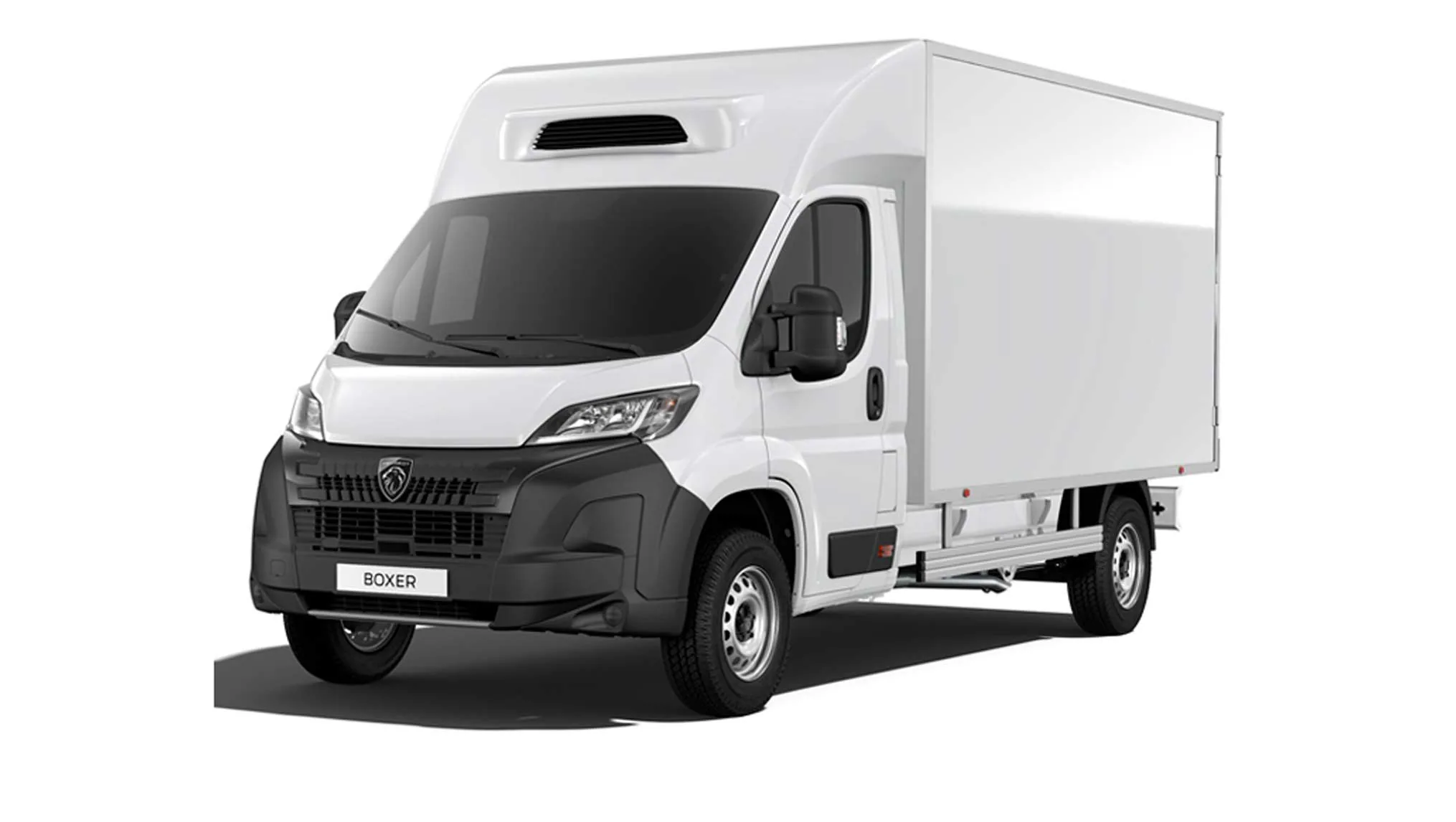 Peugeot Boxer skapbil i hvit metallic lakk